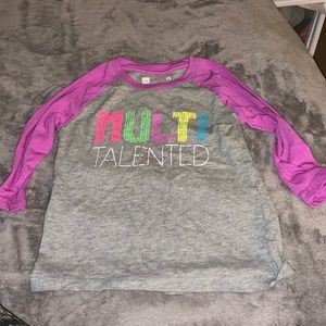 Girls Size 4 Long sleeve Xersion shirt